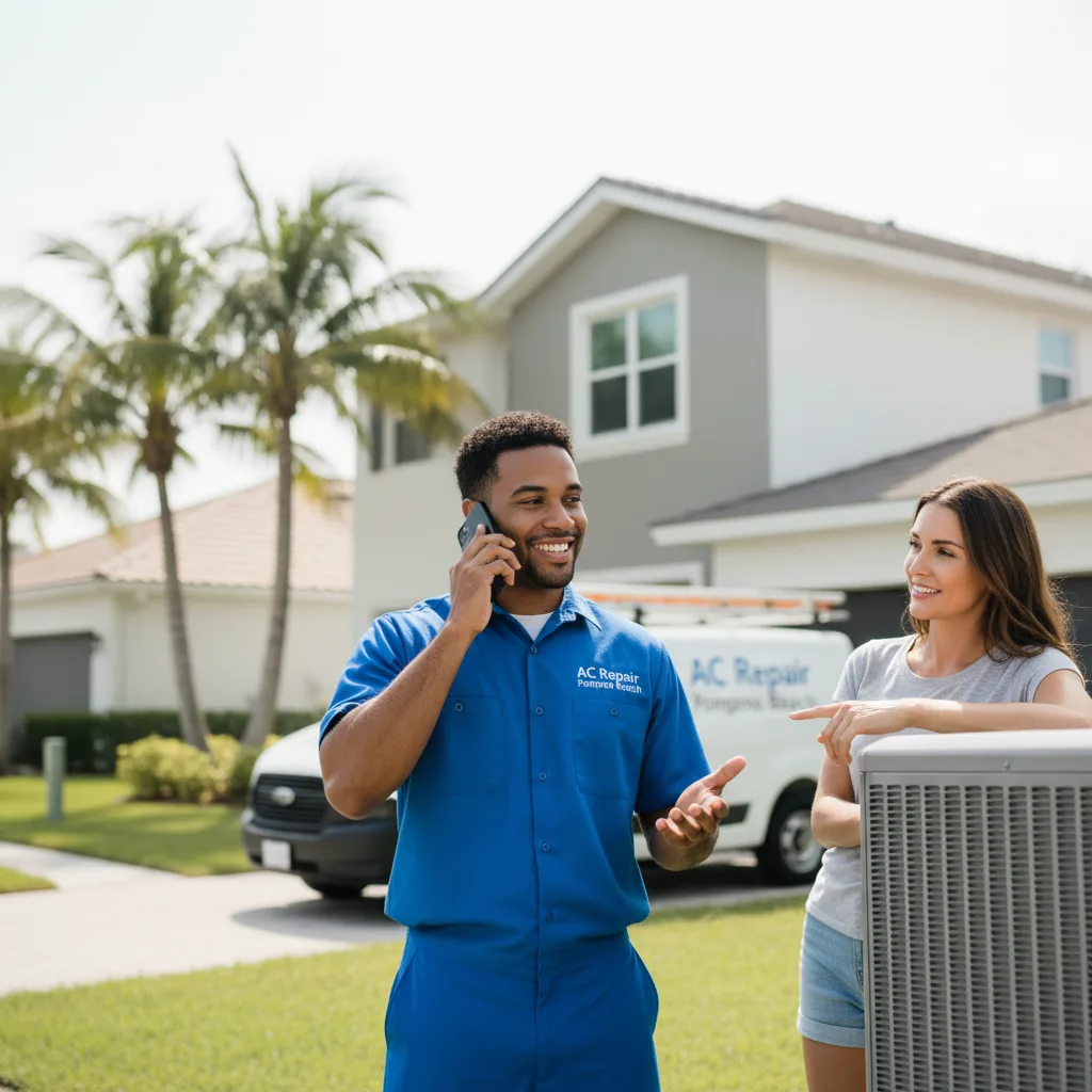 AC Repair Pompano Beach customer support in Houlton